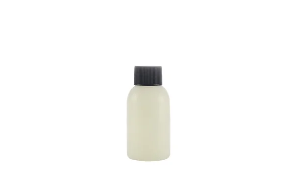 Cosmetic bottles isolated on white background. — Stock Photo, Image