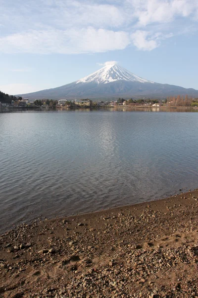 Monte Fuji en vista al lago kawaguchiko . —  Fotos de Stock