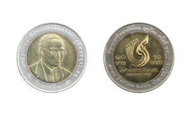 On Bahtı Tayland sınırlı baskı paralar.