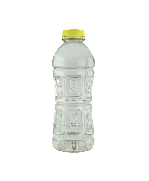 Botella de agua aislada en blanco. — Foto de Stock