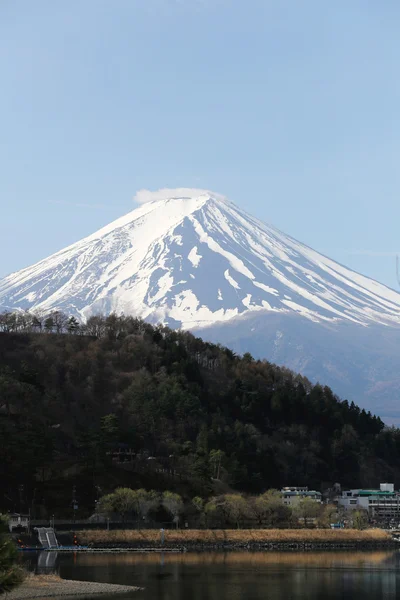 Mount Fuji in kawaguchiko lake side. — Stock Photo, Image