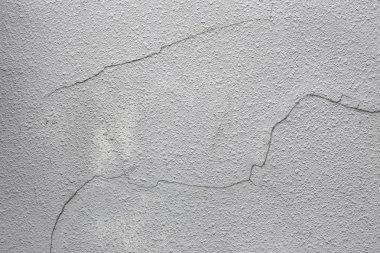kırık çimento duvar.