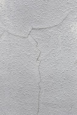 kırık çimento duvar.