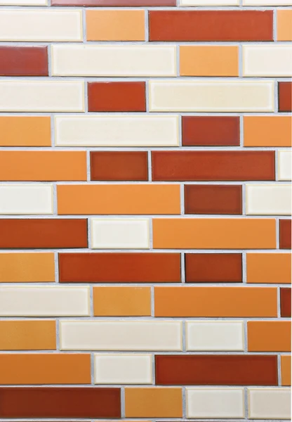 Wall color tiles stacked. — Stock Photo, Image
