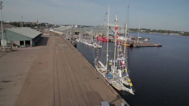 Yelkenli gemi Kotka, Finlandiya Port