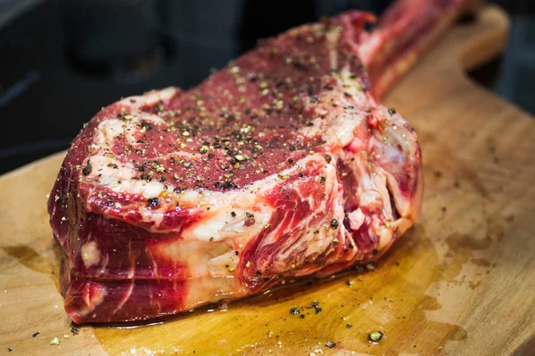 Churrasco Tomahawk Steak — Fotografia de Stock