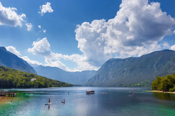 Lago di Bohinj in Slovenia — Foto Stock