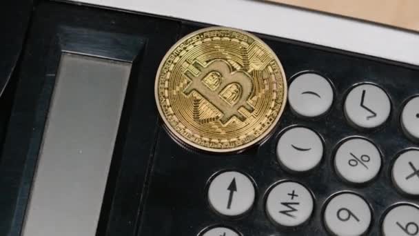 Bitcoin ve vergi — Stok video