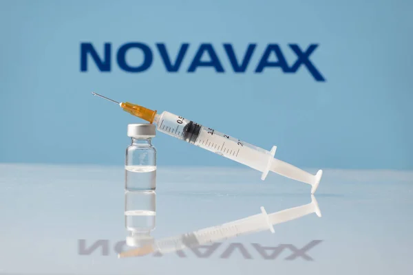 Novavax Coronavirus Vaccine — Stock fotografie