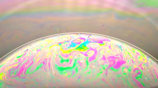 Мильна бульбашка абстрактні художні візерунки Ліцензійні Стокові Відеоролики