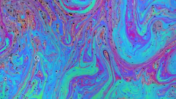 Psychedelic abstract colours — Stock Video