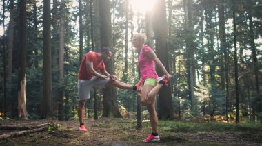 Koşu sonrası bacak esneme egzersizleri