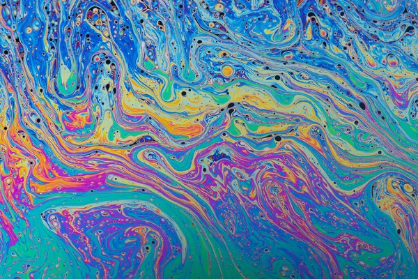 Мыльный пузырь абстрактные картины искусства — стоковое фото