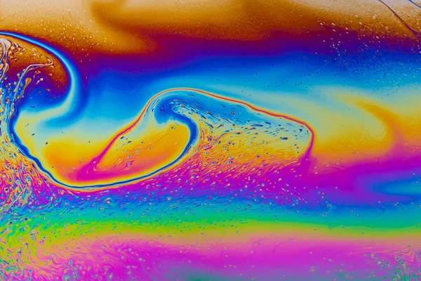 Мильна бульбашка абстрактні художні візерунки — стокове фото