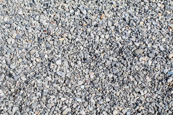 Fondo Abstracto Textura Piedras Trituradas Blancas Escombros Grises Construcción Piedra — Foto de Stock