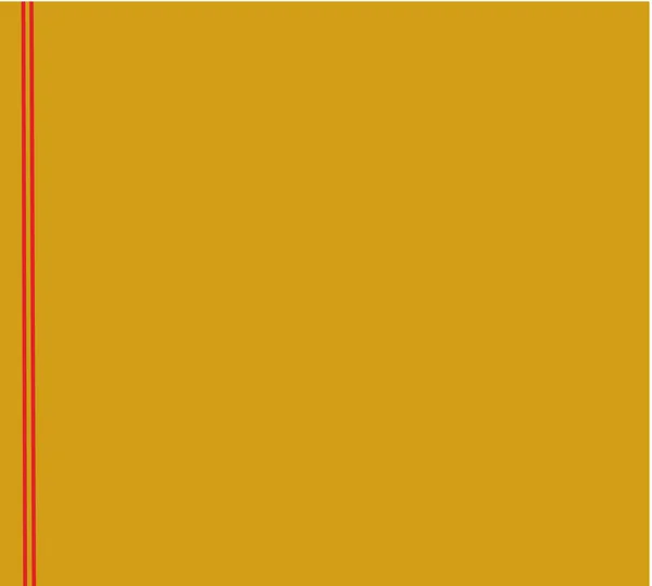 Astratto Colore Giallo Sfondo Oro Con Linea Rossa Confine Disegno — Foto Stock