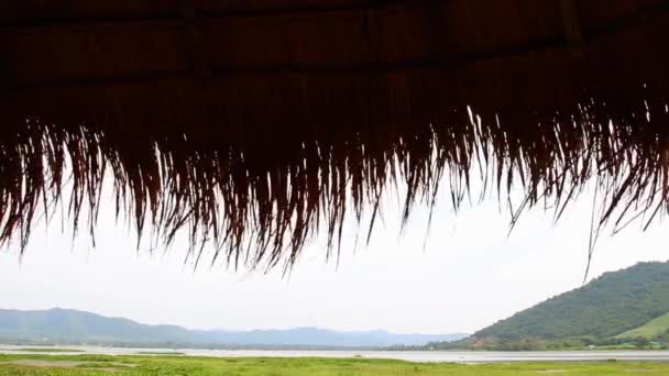 Utsikt Över Den Hemliga Sjön Som Populär Turistort Kampot Kambodja — Stockvideo