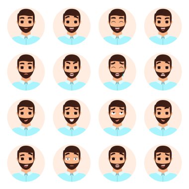 Adam duygular simgeler kümesi