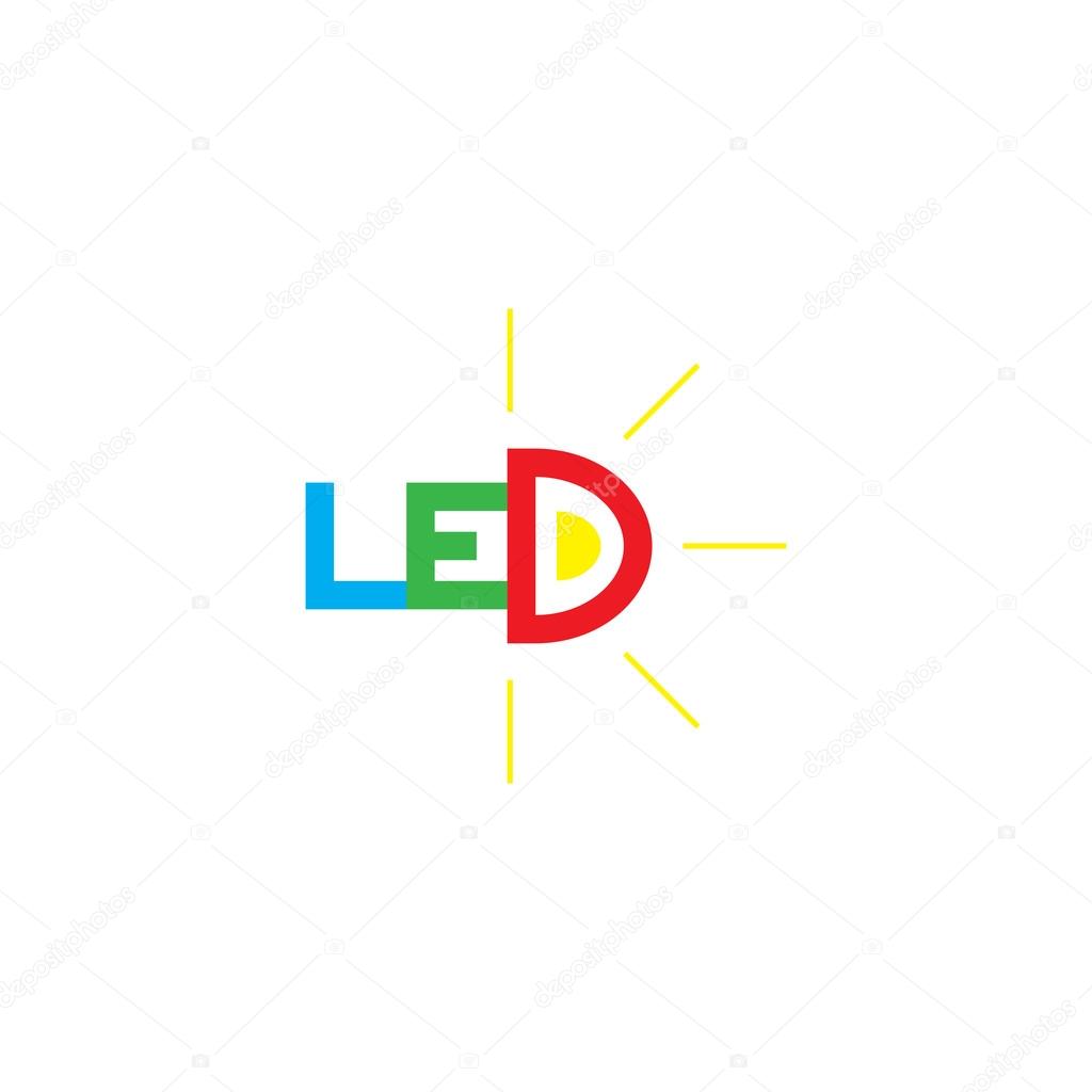 LED technology logo concept Stock Vector by ©avgust01 67294873