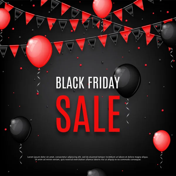 Tasarım poster Black Friday satış