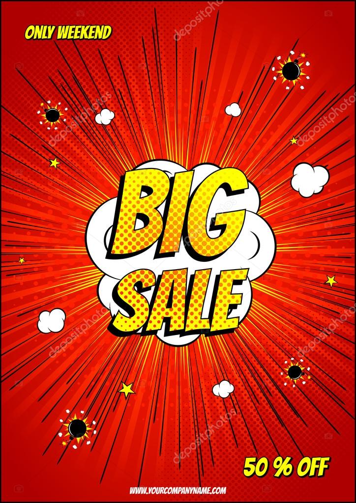 Decorative background with bomb explosive in the pop art style.