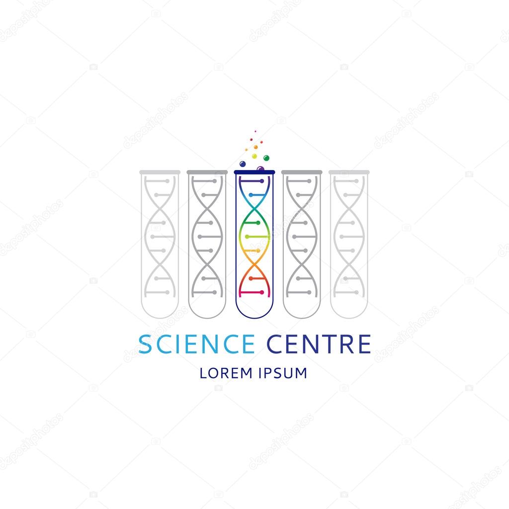 Vector template logo for medical centre and other uses.