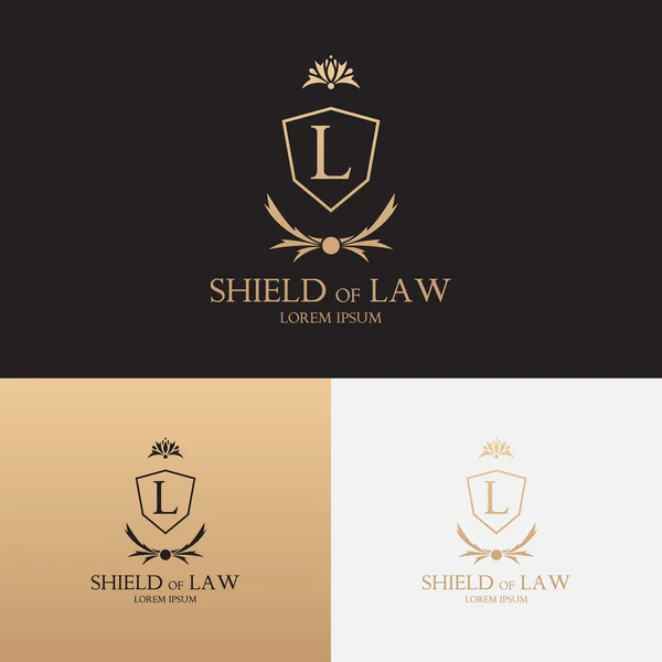 Hukuk office logosu ile kalkan