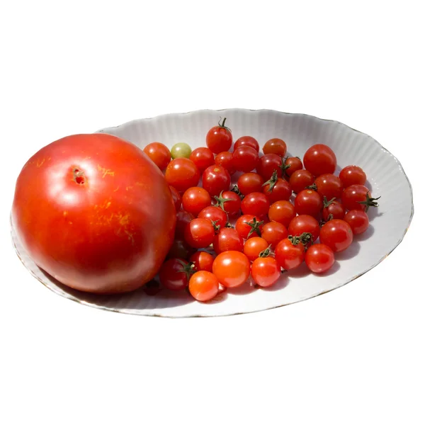 Zralé rajče. — Stock fotografie