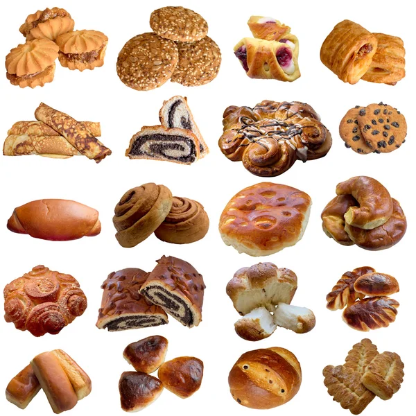 Assortimento di pane al forno. — Foto Stock