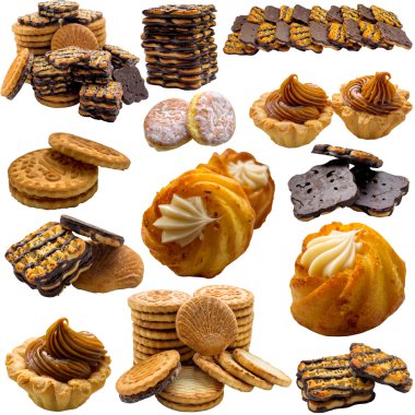 beyaz zemin üzerinde çerez