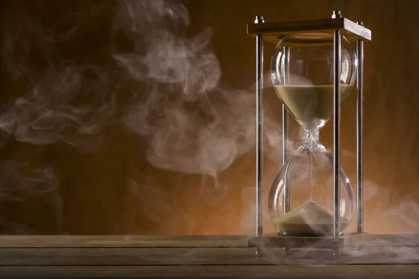 Песочные часы с дымом Лицензионные Стоковые Фото