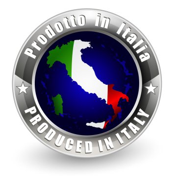 Harita etiketi ile İtalya'da üretilen.