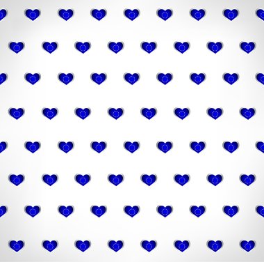 bir AB bayrağı parlak kalp şekilleri ile sorunsuz vatansever arka plan