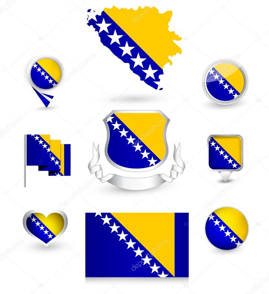 Bosnia and Herzegovina Flag Collection