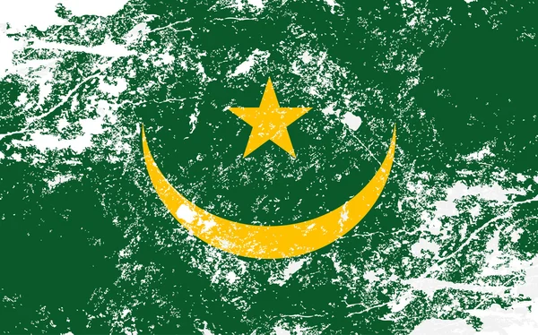 Moritanya Grunge doku bayrak