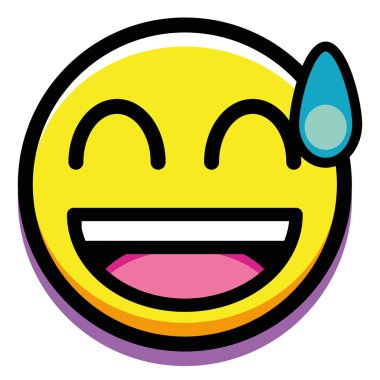 Endişeli yüzü beyaz arka plan üzerinde izole