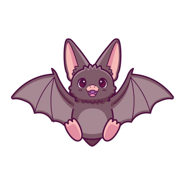 Desenhos animados de morcego isolados —  Vetores de Stock