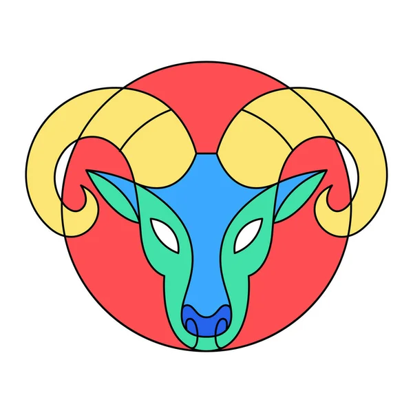 Isolerade böcker symbol Western zodiac tecken — Stock vektor