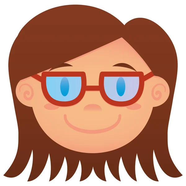 Cartoon Face Isolated On White Background Stock Vector Image by ©Aratehortua 79188912