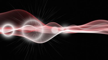 Güçlü arka plan tasarlamak ışık ile