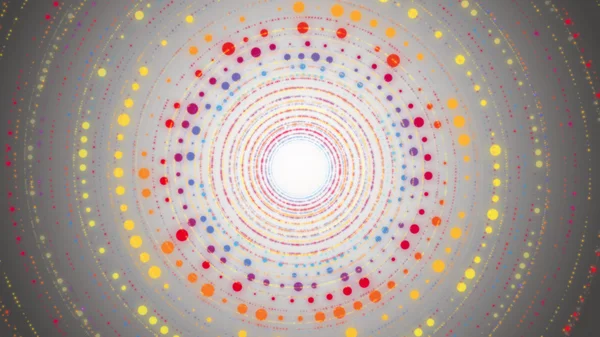Fantastique illustration de conception de fond de particule puissante — Photo