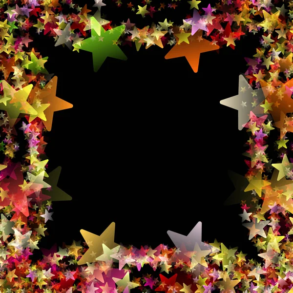 Nádherné vánoční pozadí design ilustrace s hvězdami — Stock fotografie