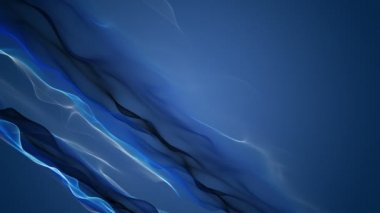 Parçacık dalgası nesne, metin, 4096 x 2304 döngü 4k için yer ile ağır çekimde ile fantastik video animasyon