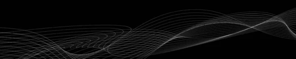 魔法の波のパノラマの背景デザインイラスト — ストック写真