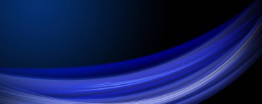 Fantastik zarif dalga panorama arkaplan tasarımı çizimi