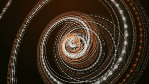 带粒子条纹慢动作物体的未来主义视频动画 4096X2304环路4K — 图库视频影像