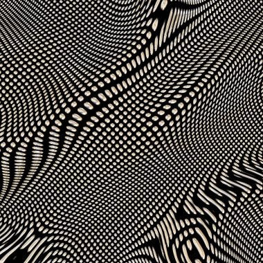 Mükemmel soyut resimli cam deseni