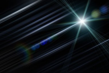 Işıklı gelecek çizgili arkaplan tasarımı