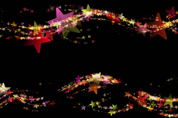Чудова ілюстрація різдвяного фону з зірками — стокове фото