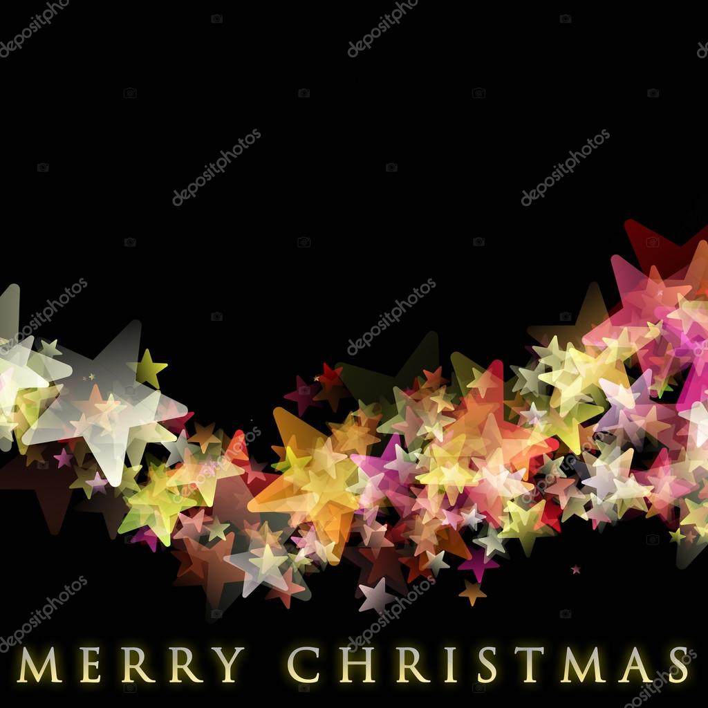素晴らしいクリスマス背景デザイン イラスト星 — ストック写真